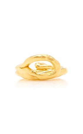 The Ancient Forest 24k Gold-Plated Ring By Alighieri | Moda Operandi