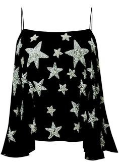 Embellished Star Cami Top