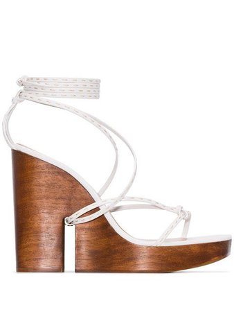 Jacquemus Strappy Wedge Sandals - Farfetch
