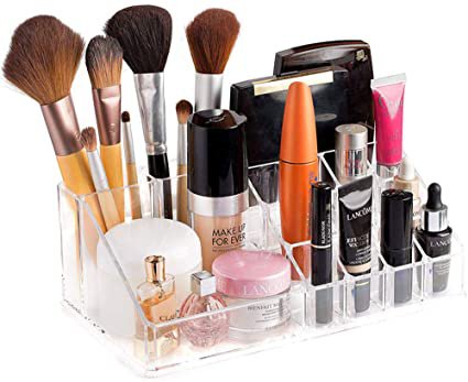 GreenLife® Acrylic Makeup Organizer Cosmetic Jewelry Display Box Detachable Makeup Brushes Lipsticks Holder Plastic Vanity Set Stackable Containers Storage Multipurpose Container Box Case(1029): Amazon.ca: Beauty