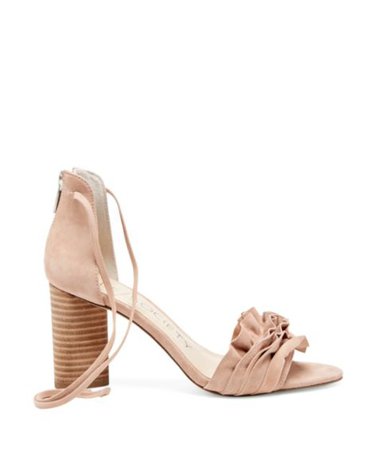 Sole Society Tevony Ruffle & Lace Up Sandal | Sole Society Shoes, Bags and Accessories pink