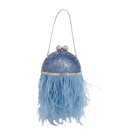 Marzook Ostrich Evening Bag