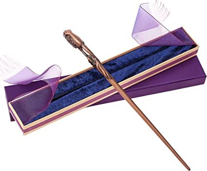 Amazon.com: PEIYU Wizard Wand and Witch Magic Wand Cosplay Wand with Steel Core Costume Accessories for Christmas Halloween Birthday Party Favors with Medal and Gift Box : Toys & Games