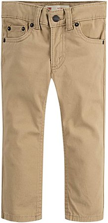 Amazon.com: Levi's Boys' Little 511 Slim Fit Soft Brushed Pants, Brown Rubber, 6: Clothing