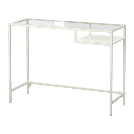 Amazon.com: IKEA Laptop Stand Desk (White, Glass): Kitchen & Dining
