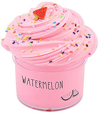 Amazon.com: Sunool Butter Slime Pink Watermelon,Butter Slime Putty Stress Relief and Scented Sludge Toy 7oz: Toys & Games