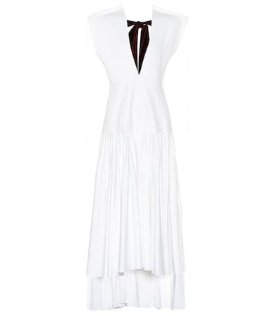 Theodora cotton poplin dress