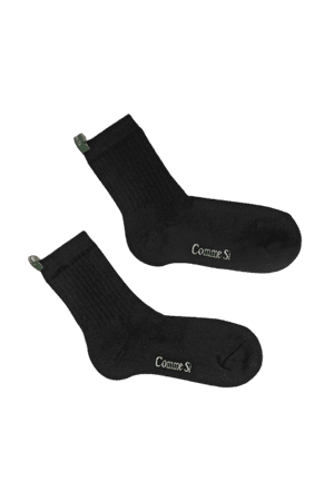 Comme Si THE EVERYDAY SOCK - BLACK