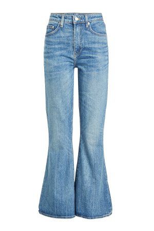 Belle Cropped and Flared Jeans Gr. US 2