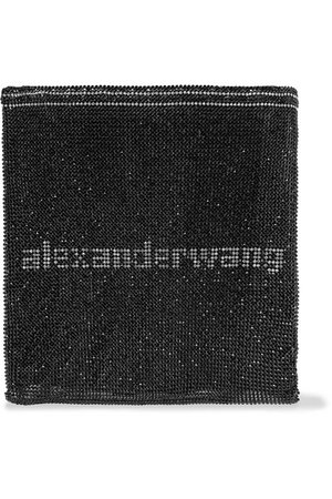 Alexander Wang | Wangloc crystal-embellished mesh clutch | NET-A-PORTER.COM