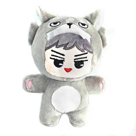 KPOP EXO SGDOLL Animal Plush Soft Toy Stuffed Boneca Artesanal SEHUN FAZER LAY Fanmade Gift Collection em Movies & TV de Brinquedos no AliExpress.com | Alibaba Group