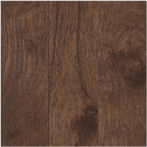 Mohawk Industries 3-1/4" Wide Solid Hardwood Flooring - Textured Hickory Appearance- Sold by Carton (17.6 SF/Carton) | Coffee Bean Hickory | Decorist