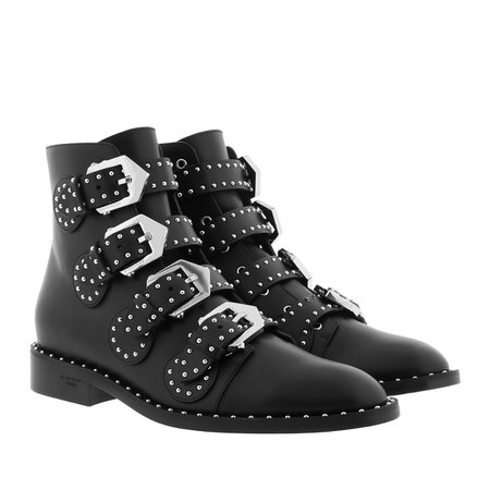 givenchy studded leather buckle ankle boots - Buscar con Google