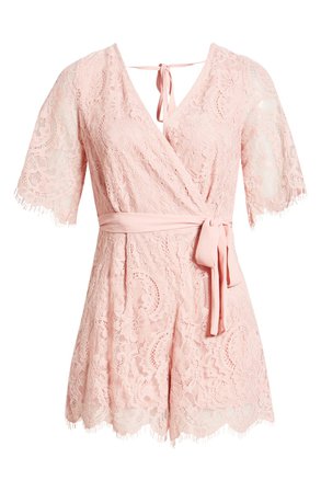 Row A Lace Romper | Nordstrom