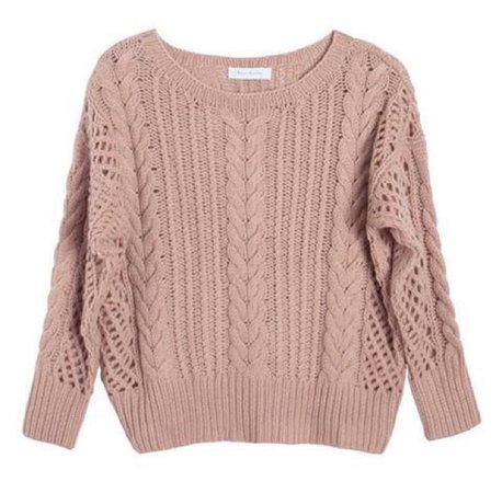 sweater pink knit