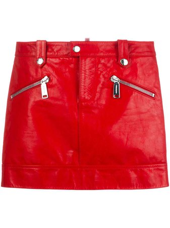 Dsquared2 Zipped Mini Skirt - Farfetch