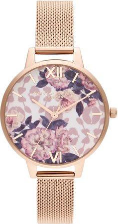 Wild Flower Bracelet Watch, 34mm
