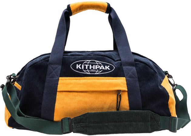 Kith x Eastpak Stand Corduroy Duffel Bag Multicolor - FW18