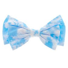 blue tie dye cheer bow - Google Search