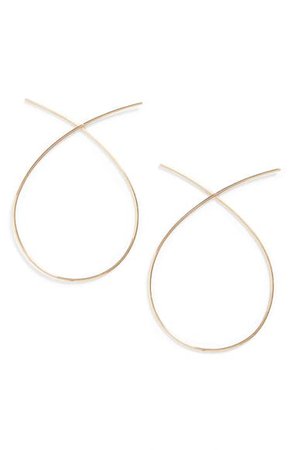 Lana Jewelry 'Upside Down' Small Hoop Earrings | Nordstrom