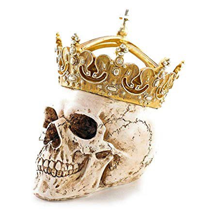 Katherine's Collection Skull King Tabletop: Home & Kitchen