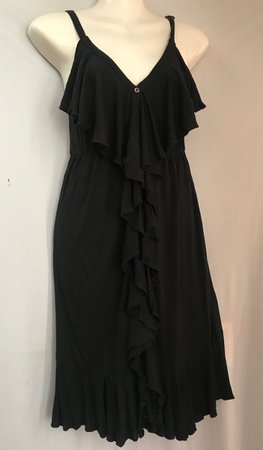 NEW YORK COMPANY BLACK JERSEY DRESS