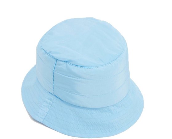 my accessories blue nylon bucket hat
