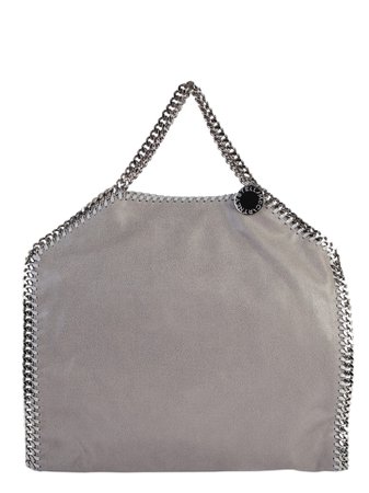 Stella McCartney Grey Falabella Triple Chain Bag