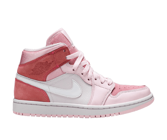pink rose nike shoes