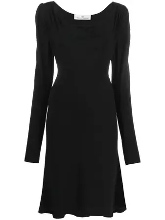 Vivienne Westwood long-sleeve square-neck Dress