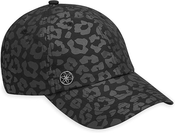 Amazon.com: Gaiam Leopard Print Black Running Cap with Sweatband and Ponytail Hole for Women : Clothing, Shoes & Jewelry