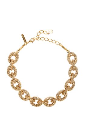 Fortuna Maxi Gold-Tone Necklace By Oscar De La Renta | Moda Operandi