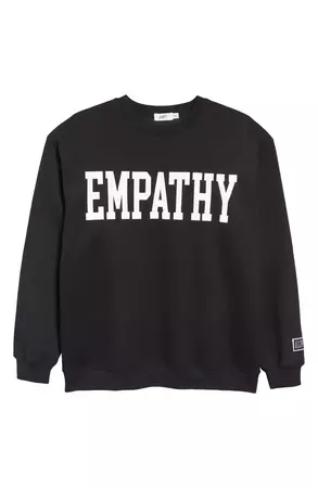 THE MAYFAIR GROUP Empathy Always Crewneck Sweatshirt | Nordstrom