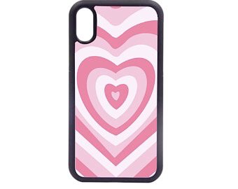 pink infinite heart powerpuff girls iphone case