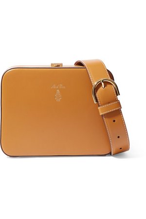 Mark Cross | Juliana leather shoulder bag | NET-A-PORTER.COM