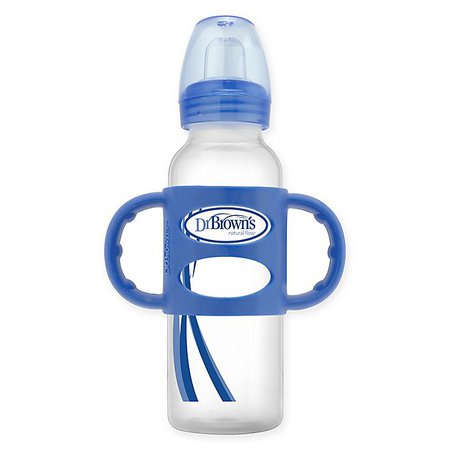 Dr. Brown's® 8 fl. oz. Narrow Sippy Bottle with Silicone Handles | buybuy BABY