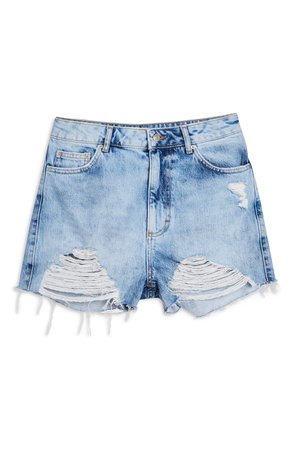 Topshop Ripped Mom Shorts | Nordstrom