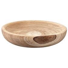 wood bowl decor - Google Search