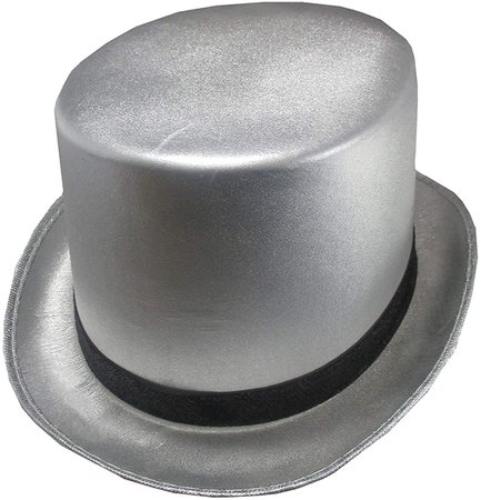 silver top hat 1