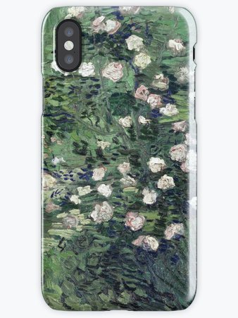Vincent van Gogh - Roses, 1889 iPhone Case & Cover