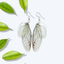 dragonfly wing earrings - Google Search