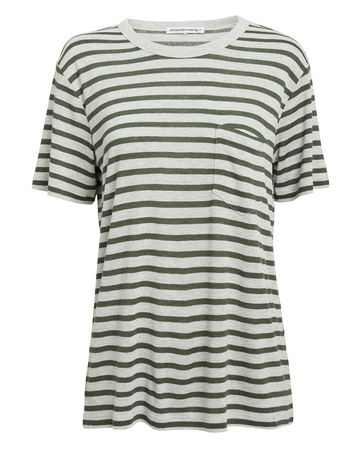 Striped Slub Jersey T-Shirt | INTERMIX®