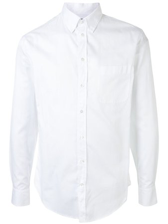 EMPORIO ARMANI chest pocket shirt ($341)