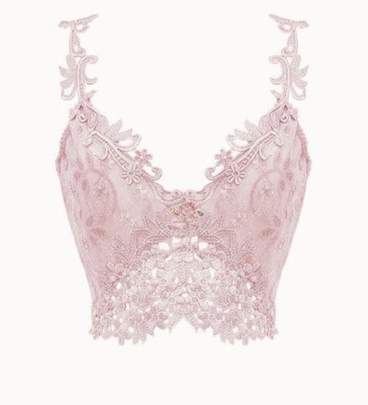 light pink lace top