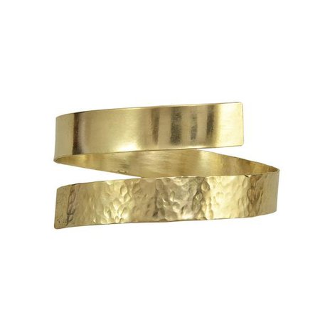 Gold open upper arm cuff bracelet Greek goddess arm band | Etsy