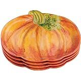 Amazon.com | USUKUSI 24 PCS Thanksgiving Dinner Plate Cutlery Set Thanksgiving Party Decoration Pumpkin Maple Leaf Thanksgiving Dinner Plate Party Supplies Thanksgiving Table Dinner Party Decoration: Dinner Plates