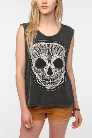 truly madly deeply skull top