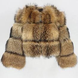 raccoon fur coat - Google Search