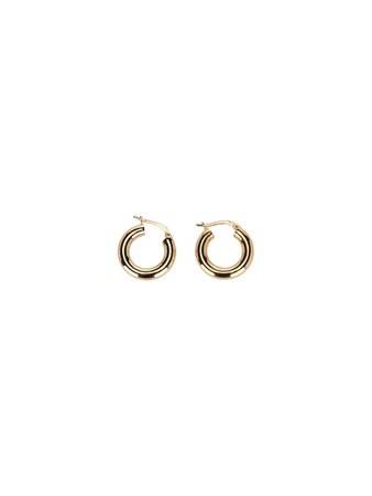 Bottega Veneta Bottega Veneta Polished Hoop Earrings - GOLD - 11285187 | italist