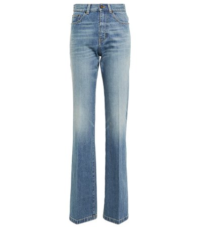 Saint Laurent - High-rise jeans | Mytheresa